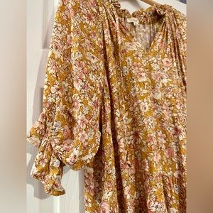 Easel Bohemian Loose Dress
